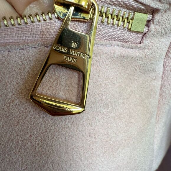 Louis Vuitton Damier Azur Propriano braided handles alcantara lining purse bag - Picture 8 of 16